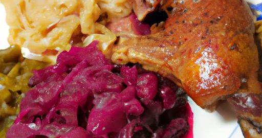 Kachna s červeným zelím vídeňským