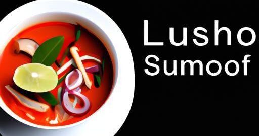 Thajská polévka Tom Yum