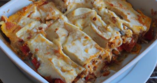 Veganské lasagne se zeleninou