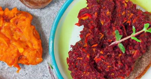 Karotková pomazánka s řepou a tymiánem