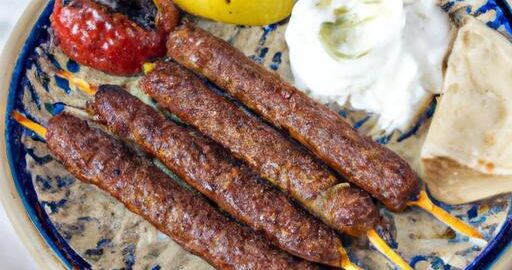 Kebab z Damasku s jogurtem