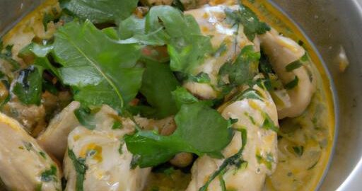 Thajské kuře s citronovou trávou