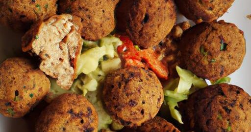 Domácí falafel s hummusem