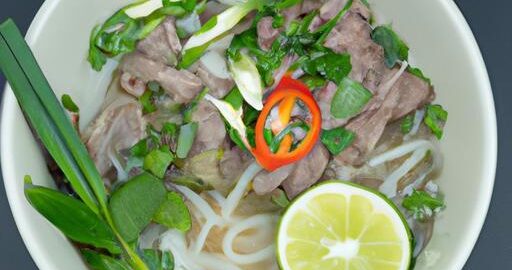 Pho bo“ – vietnamská nudlová polévka