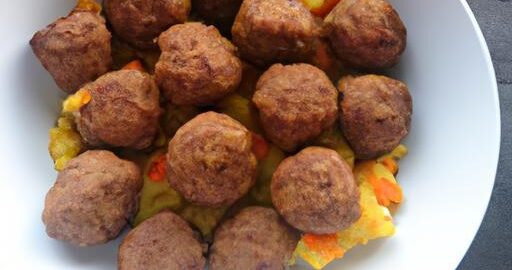 Kokosové karbanátky s batátovou kaší