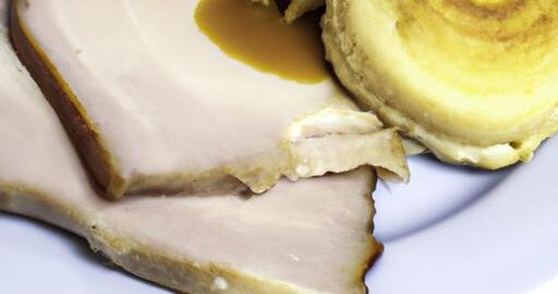 Pečený vepřový lalok s knedlíkem