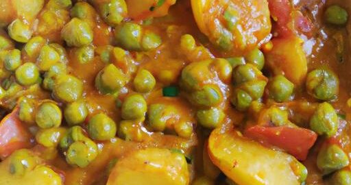 Vegetariánský karí s hrách