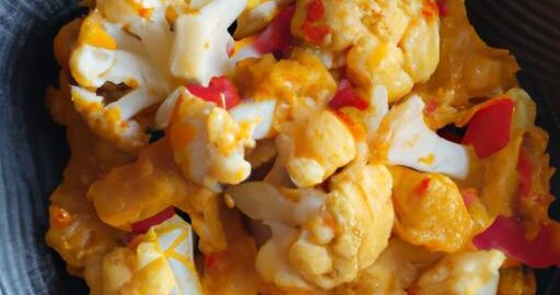 Kokosové curry s květákem