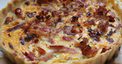 Quiche Lorraine s křehkou slaninou