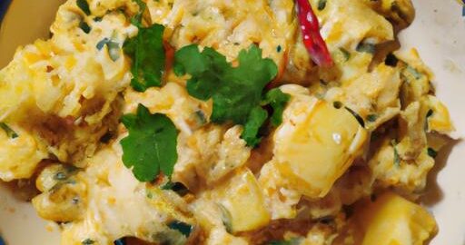 Aloo Gobi s kokosovým mlékem