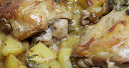 Kuřecí na bylinkách s bramborami