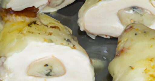 Kuřecí roláda s mozzarellou a šunkou