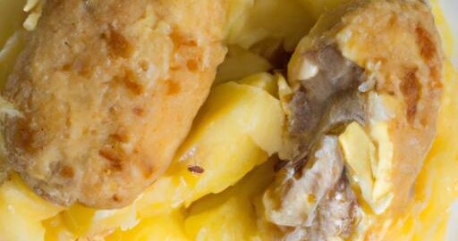 Kuřecí kotlety s bramborovou kaší