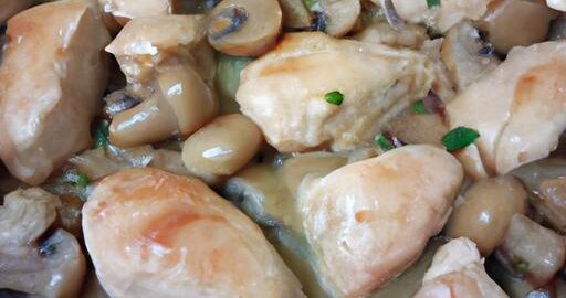 Kuřecí páté páky s houbami