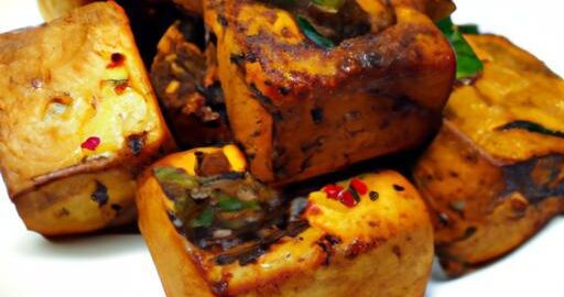 Grilovaný tofu s pikantní marinádou