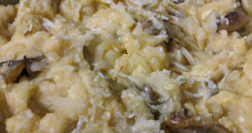 Parmezánový risotto s houbami