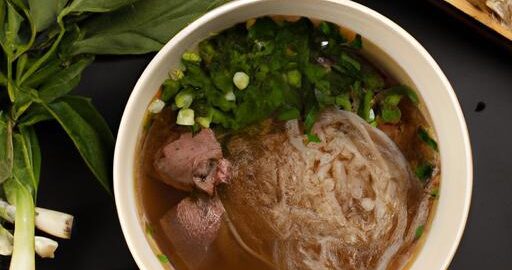 Phở bo – Vietnamští nudlová polévka