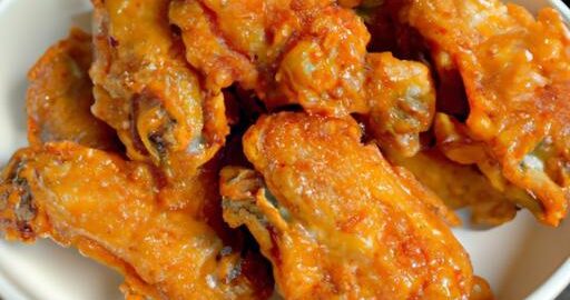 Křupavé kuřecí křidélka Buffalo