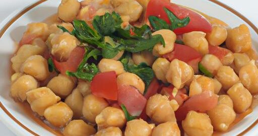 Cizrna s rajčaty a bylinkami