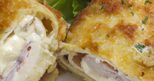 Kuřecí kordon bleu s gruyére