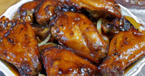 Kuřecí křídla v BBQ omáčce