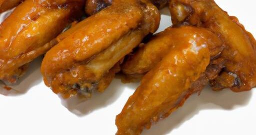 Chroustající kuřecí křidélka s medovým glazúrem