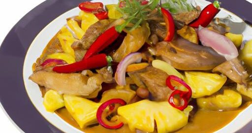 Kačenka s ananasem a chilli