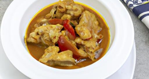 Kořeněný kuřecí masový ragú