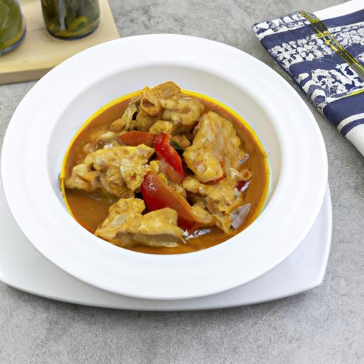 Kořeněný kuřecí masový ragú