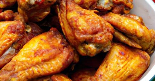 Tradiční americké kuřecí křidélka