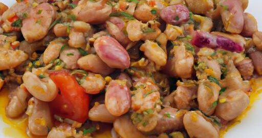 Egyptský bobový salát Ful Medames