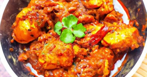 Pikantní kuřecí masala