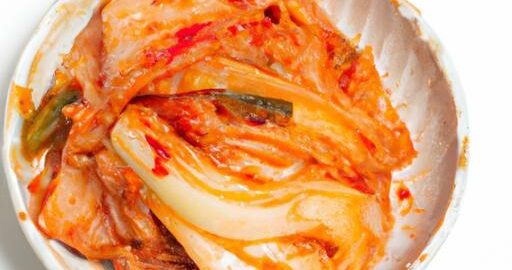 Kimchi“ – korejské kyselé zelí