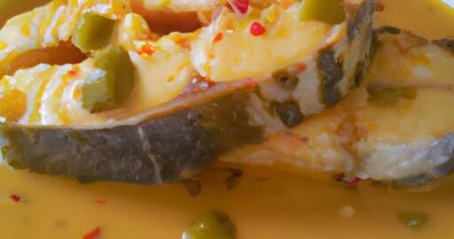 Ryba s kokosovou omáčkou