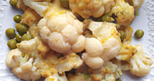 Karfiolový Korma s Hráškem