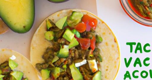 Veganské tacos s avokádovým původím