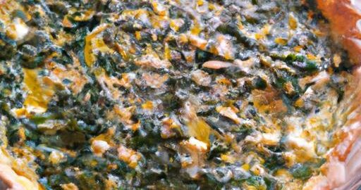 Kuřecí sýrové quiche se špenátem