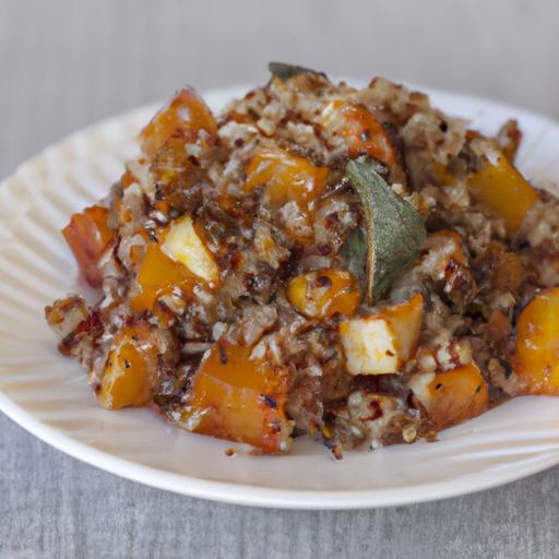 Quinoa salát s pečenou dýní