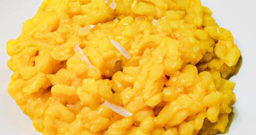 Rizoto se šafránem a parmazánem