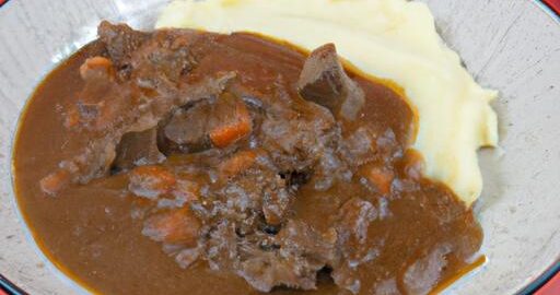 Boeuf bourguignon s bramborovou kaší