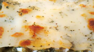 Vegetariánské lasagne se špenátem a ricottou