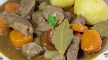 Beef bourguignon s hovězím masem