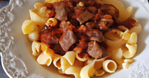 Kančí ragú s cestovinou