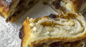 Jablečný závin bez mléka