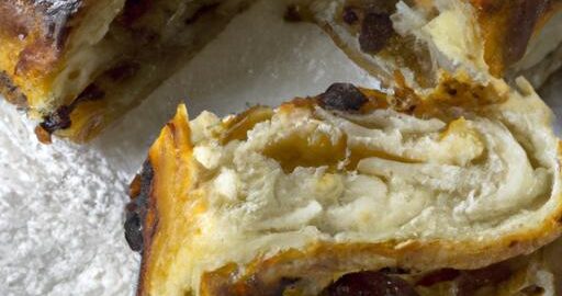 Jablečný závin bez mléka