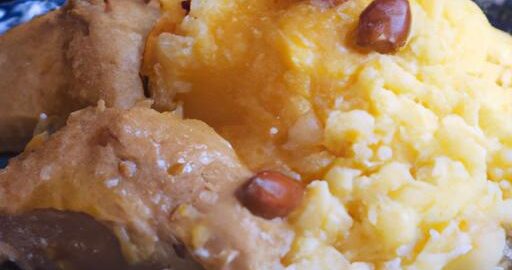 Jehněčí kubba s rýží a šafránem