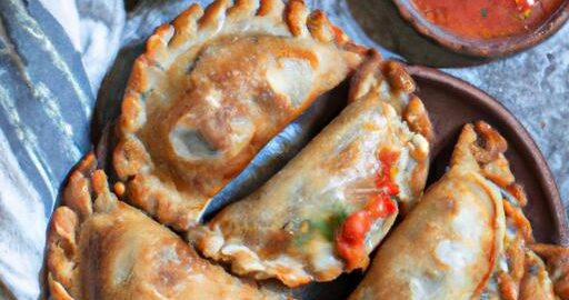 Kuřecí empanadas s pikanterií