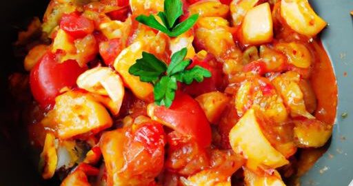 Ratatouille s čerstvých zelenin