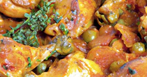 Cacciatore z kuřecích stehýnek