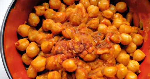 Cizrna masala s kokosovým mlékem